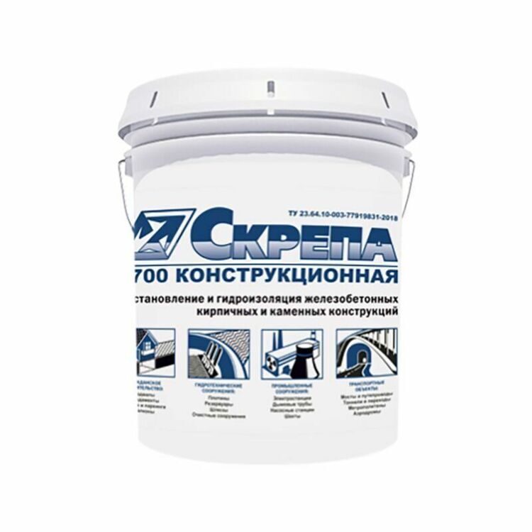 Скрепа М700 Конструкционная, ведро 25 кг
